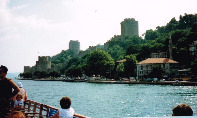 Boat-trip on the Bosporus - Istanbul 1992